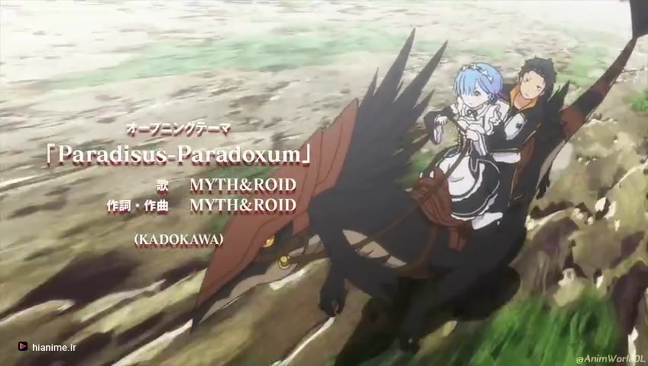 Re:ZERO -شروع زندگی در دنیایی دیگر